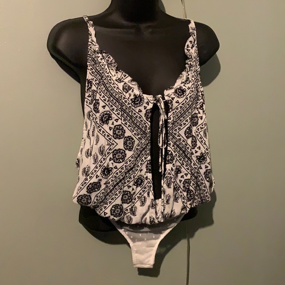 Rare Free people intimately bandana bodysuit NWT - Picture 1 of 7